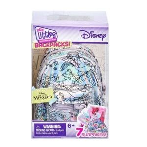 NEW Shopkiins Real Littles Disney The Little Mermaid Collectible Micro Backpack